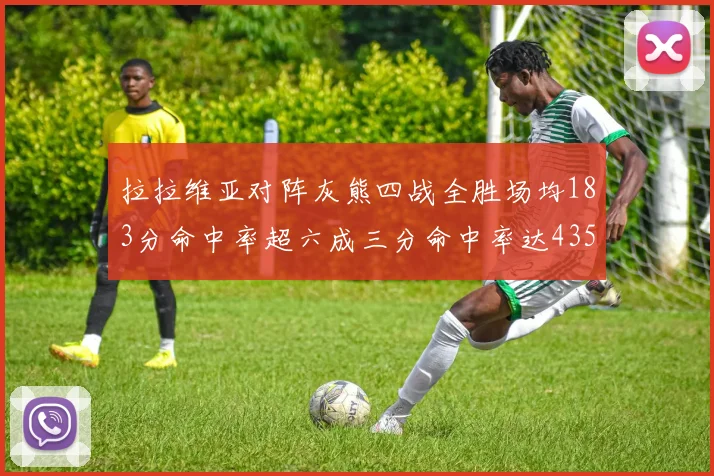 拉拉维亚对阵灰熊四战全胜场均183分命中率超六成三分命中率达435