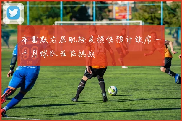 布雷默右屈肌轻度损伤预计缺席一个月球队面临挑战