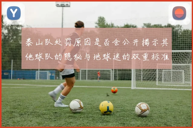泰山队处罚原因是否会公开揭示其他球队的隐秘与地球迷的双重标准